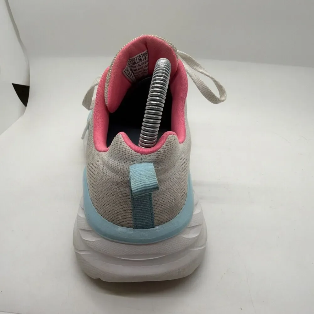 Skechers Women’s Size 8 White Pink Blue Sneakers Running Shoes SN 179044BJ